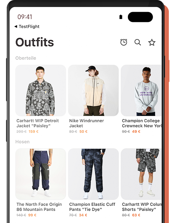 DEALTIME Outfits