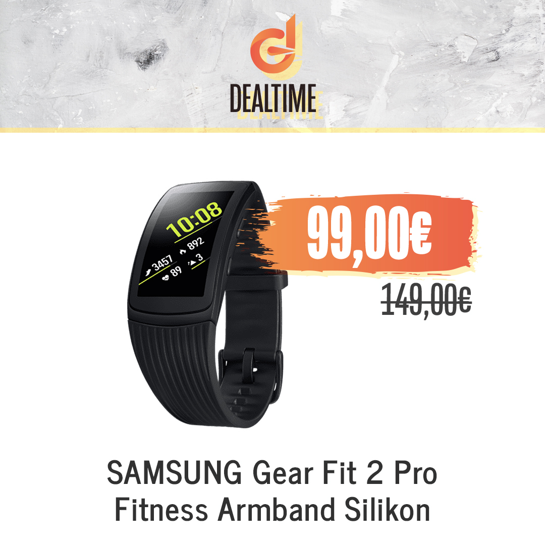 SAMSUNG Gear Fit 2 Pro Fitness Armband Silikon