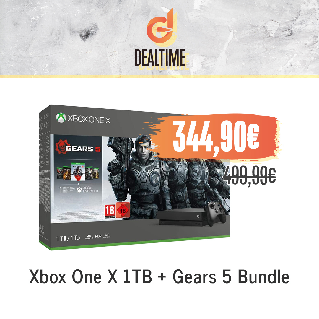 Xbox One X 1TB + Gears 5 Bundle