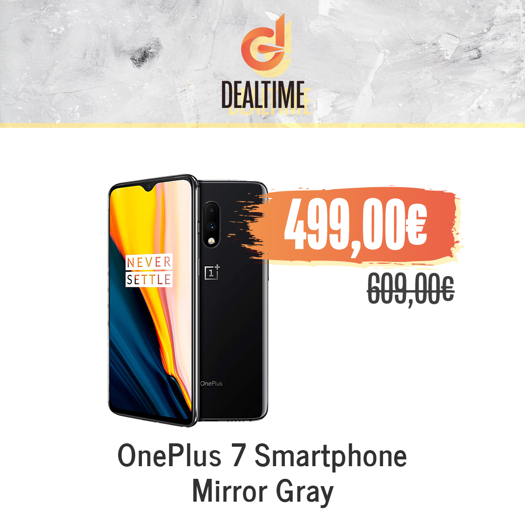 OnePlus 7 Smartphone Mirror Gray (16,3 cm)