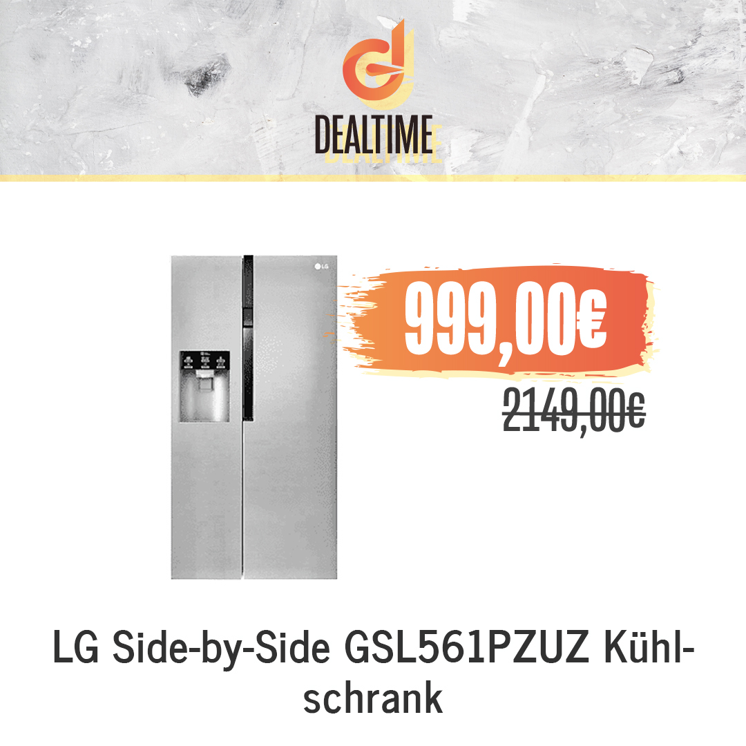 LG Side-by-Side GSL561PZUZ Kühlschrank