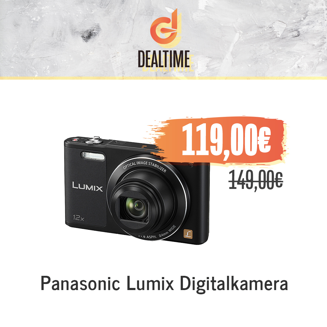 Panasonic Lumix DMC-SZ10 Digitalkamera schwarz