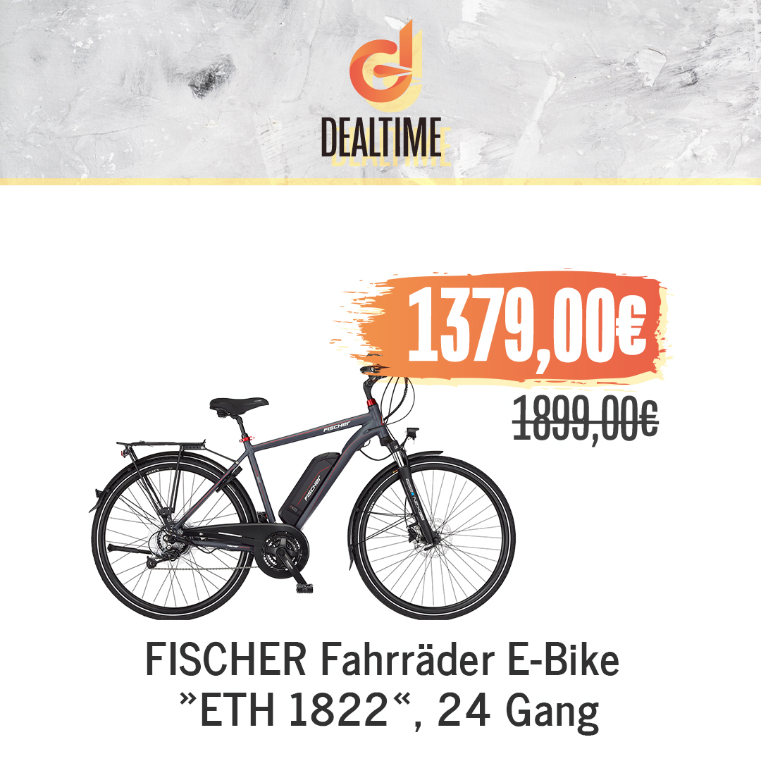 FISCHER Fahrräder E-Bike »ETH 1822«, 24 Gang