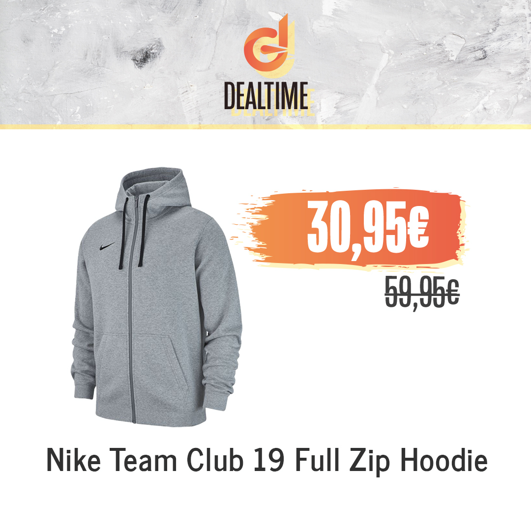 Nike Team Club 19 Full Zip Hoodie