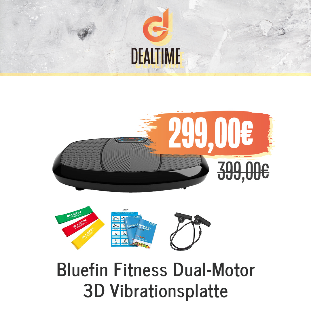 Bluefin Fitness Dual-Motor 3D Vibrationsplatte