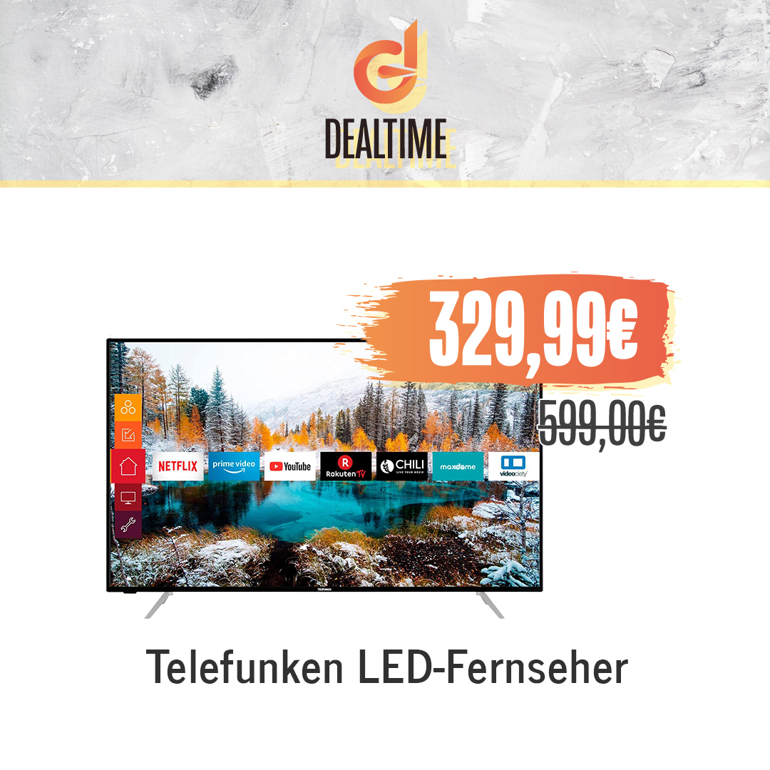Telefunken D50V800M4CWH LED-Fernseher