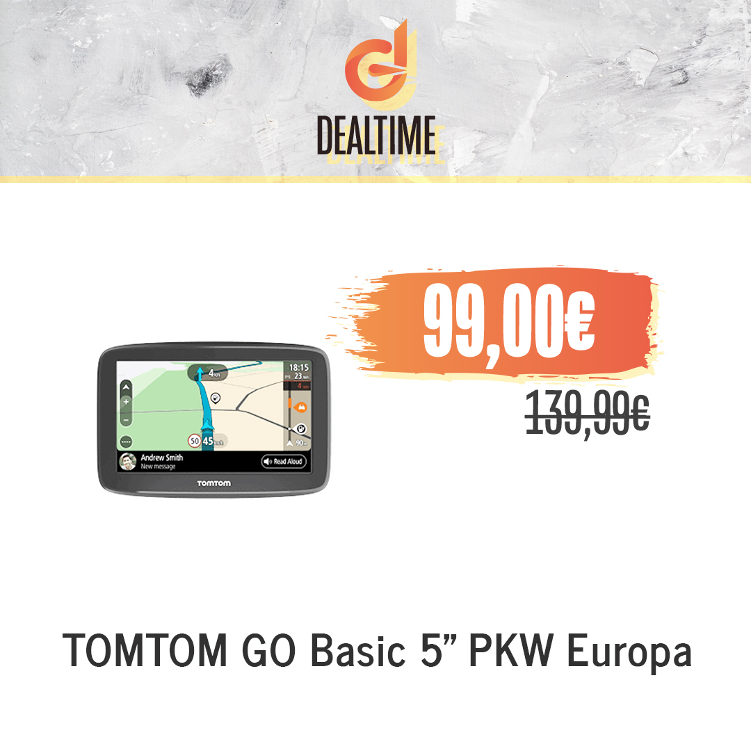 TOMTOM GO Basic 5″ PKW Europa