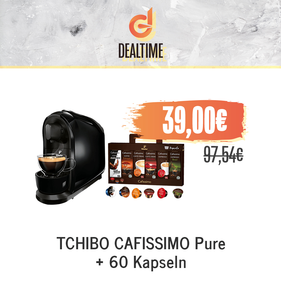 TCHIBO CAFISSIMO Pure + 60 Kapseln
